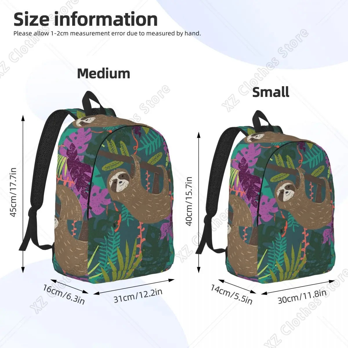 Jungle Sloth Backpack