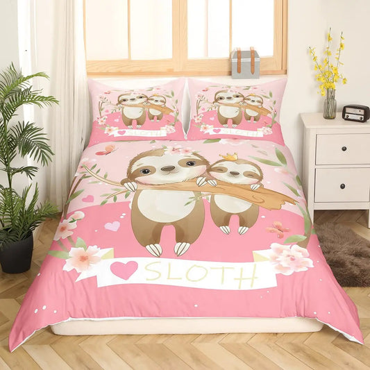 Sloth Bedding Set