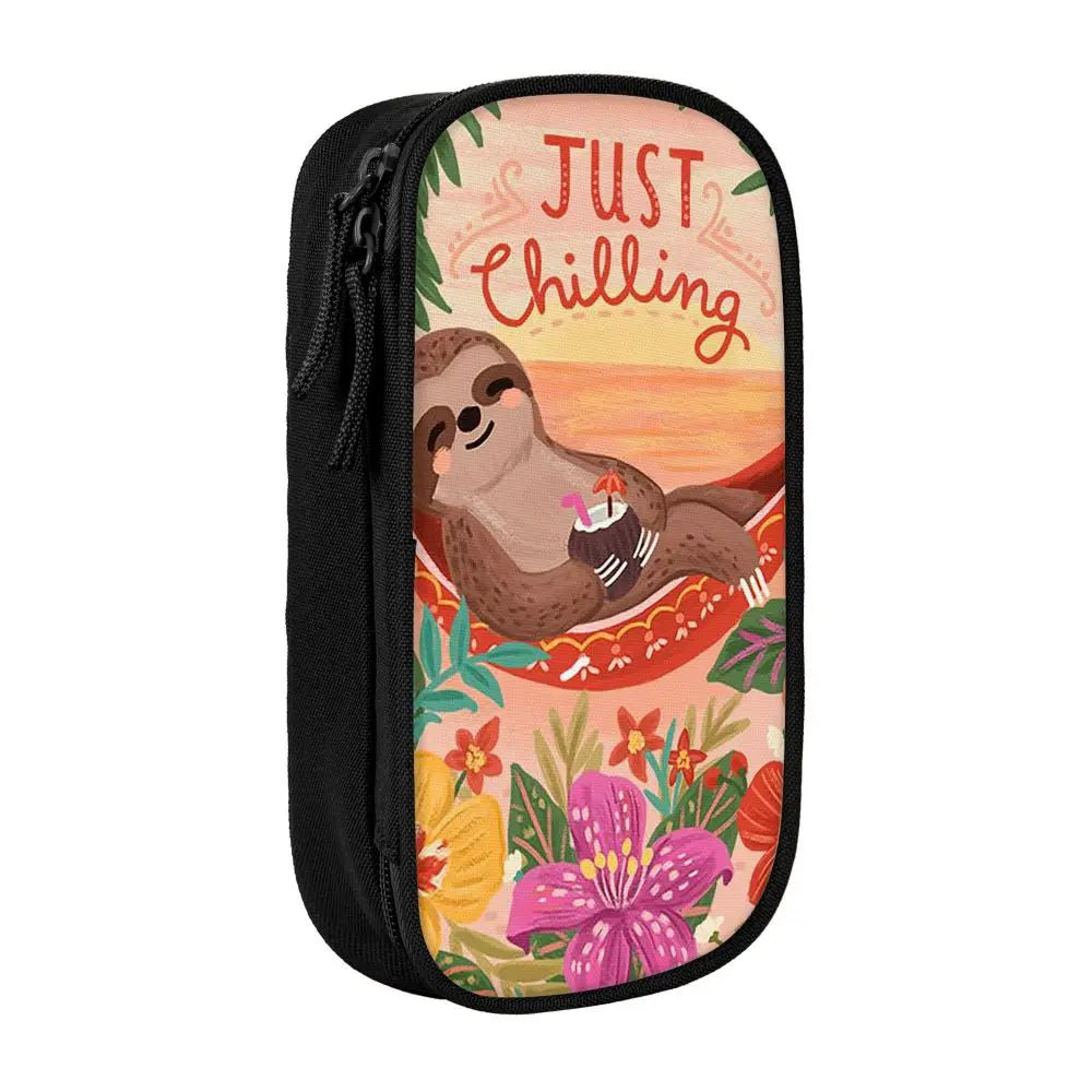 Just Chilling Sloth Pencil Case