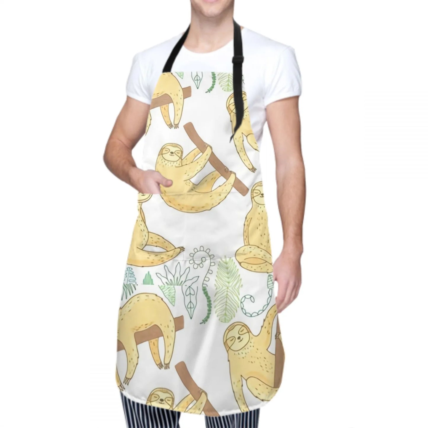 Cute Sloth Waterproof Aprons