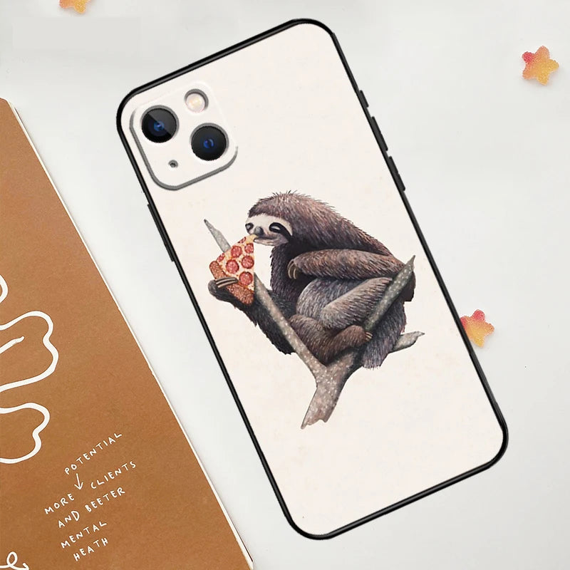 Sloth Phone Case For iPhone