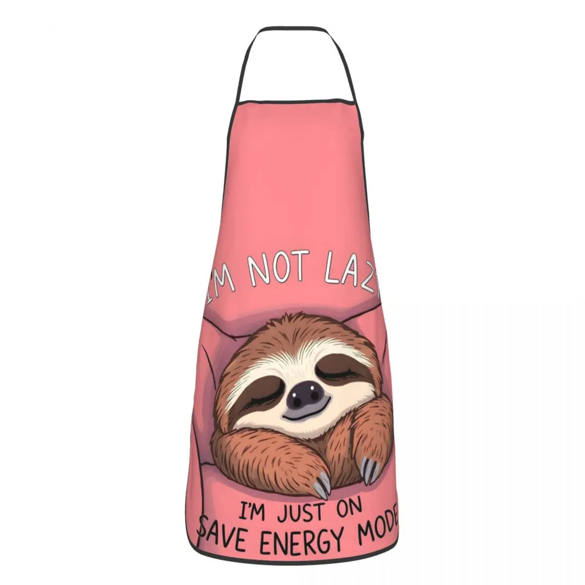 I'm Not Lazy Sloth Apron