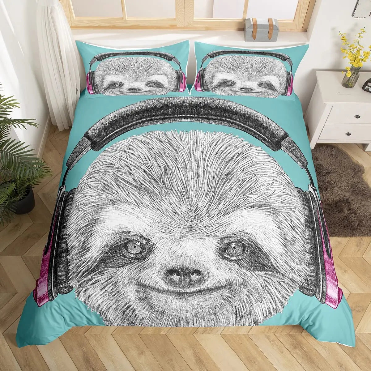 Sloth Bedding Set