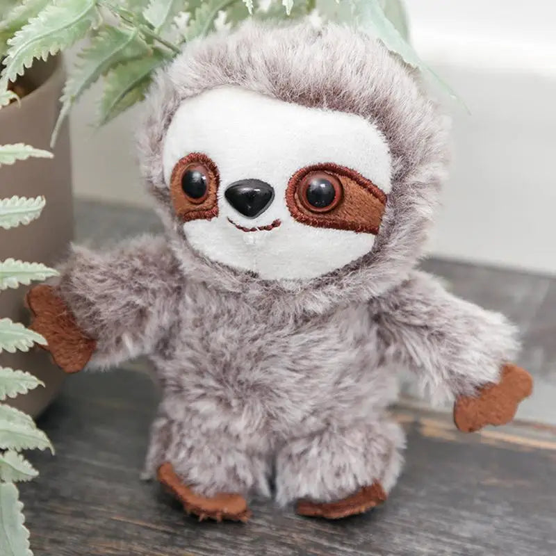 Stuffed Sloth Keyring Cute Bag Charm keyring