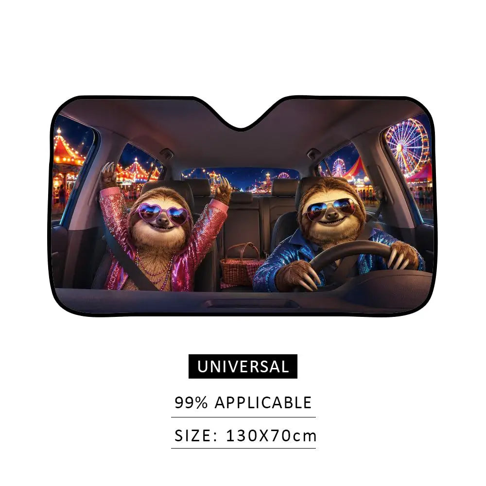 Sloth Car Sunshade