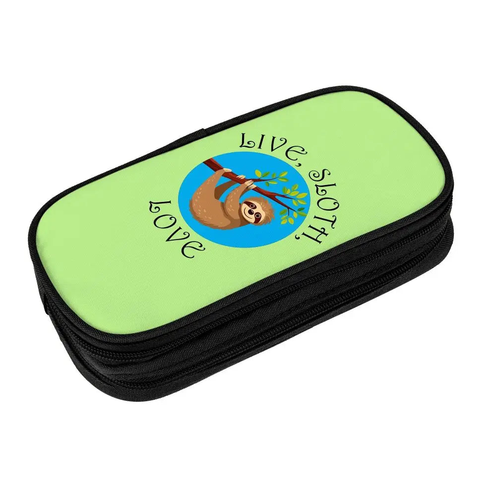 Live Sloth Love Pencil Case