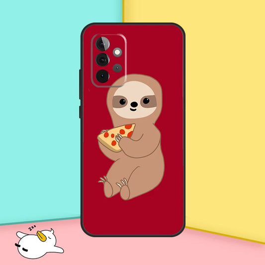 Sloth & Pizza Samsung Phone Case