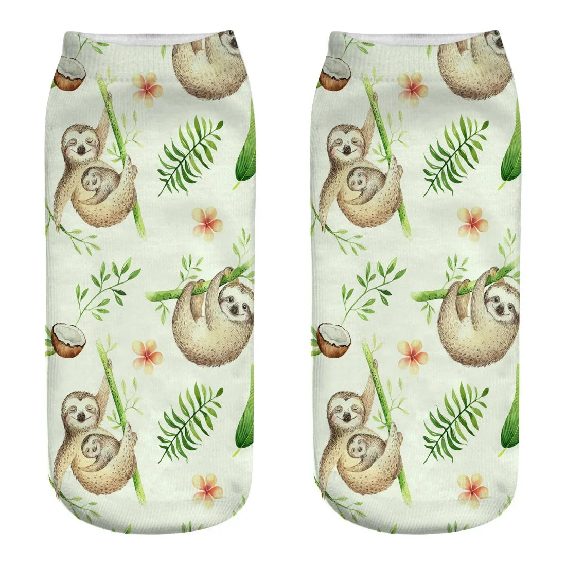 Various Cute Sloth Socks