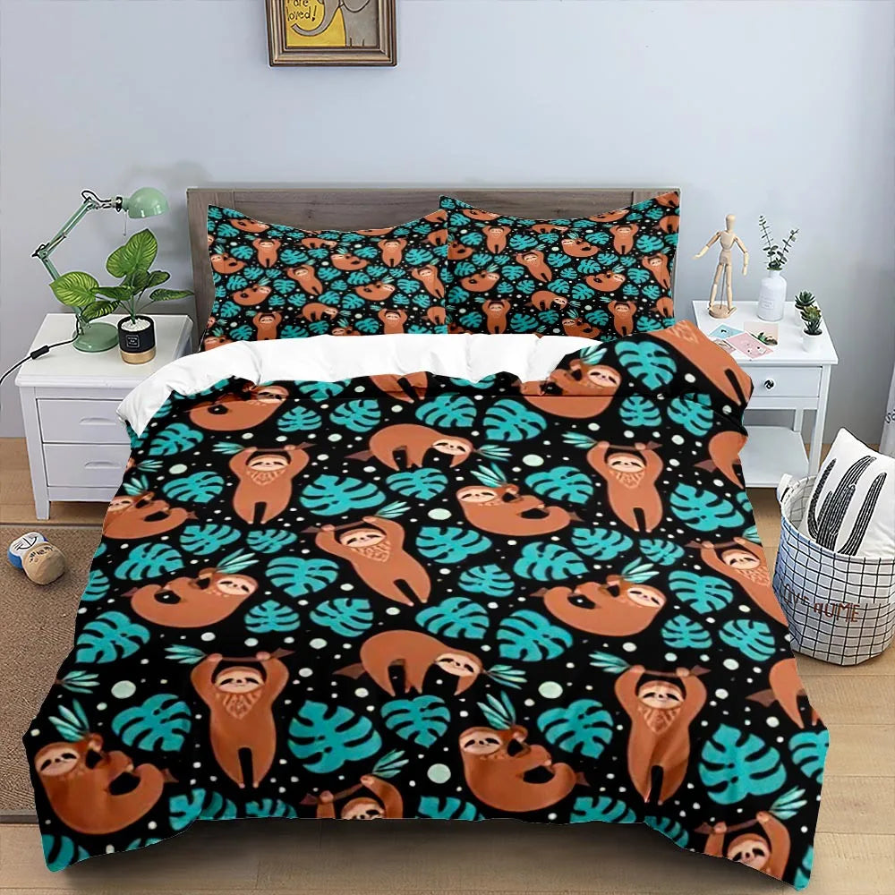 Sloth Duvet Cover Sets