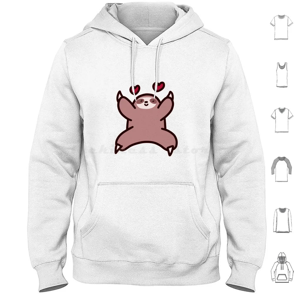 Sloth Love Hoodie and Long Sleeve t-shirts