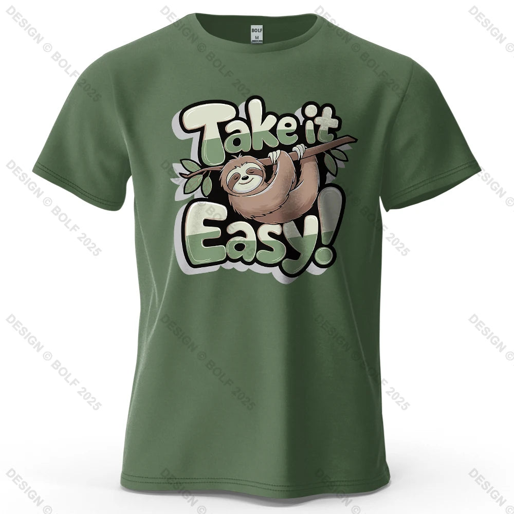Take It Easy Sloth T-Shirt