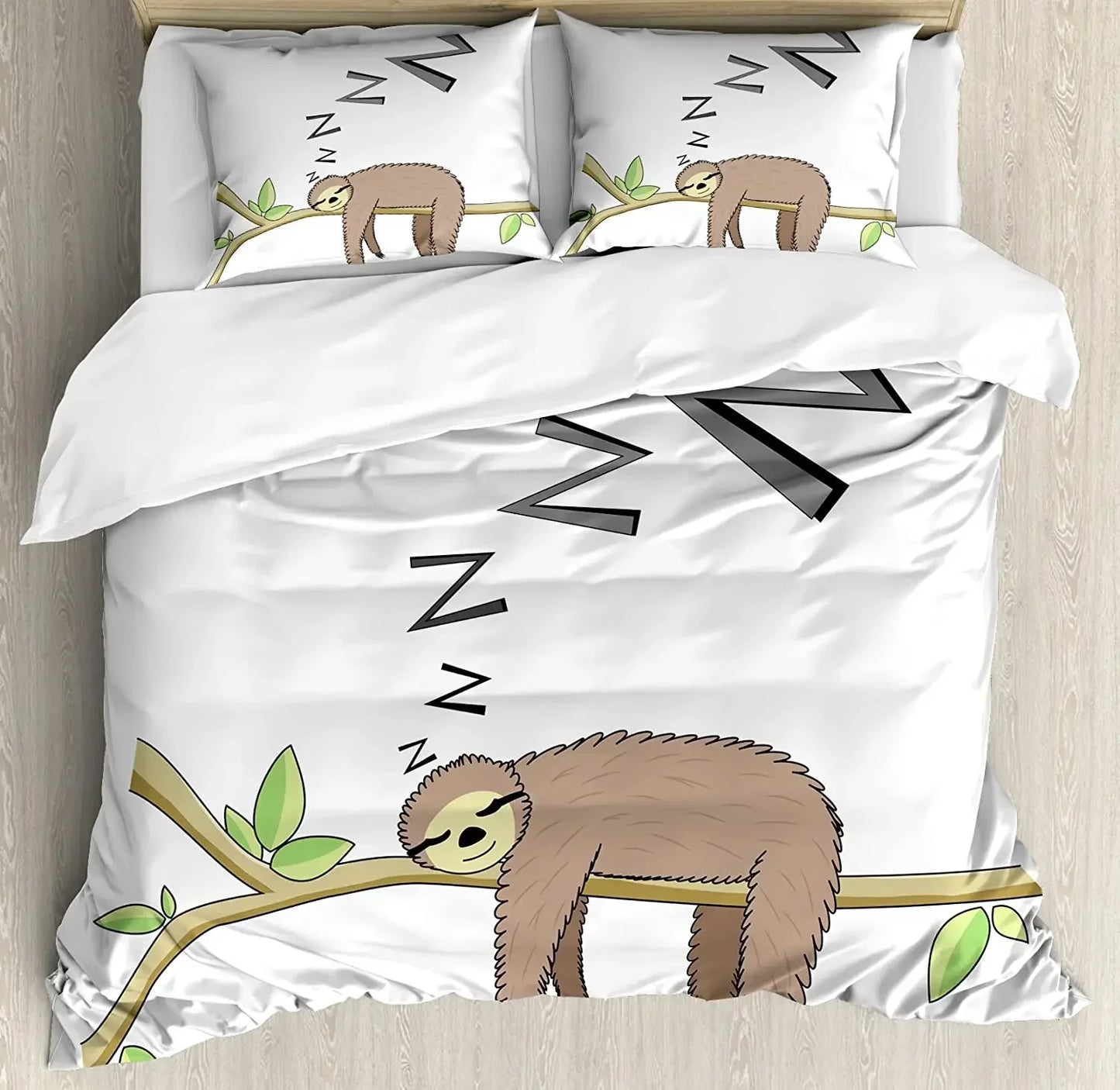 Sloth Bedding Set