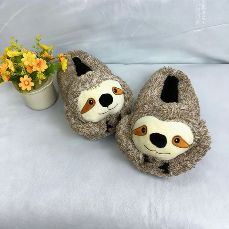 Sloth Plush Slippers