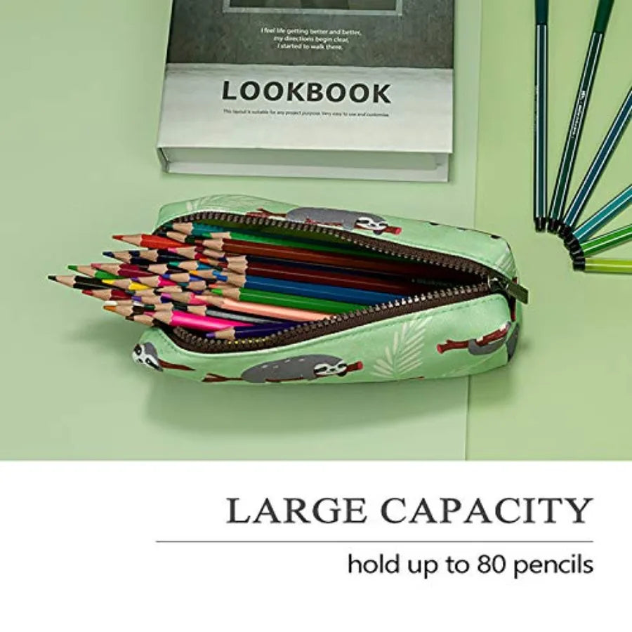 Sloth Super Large Capacity Pencil Case