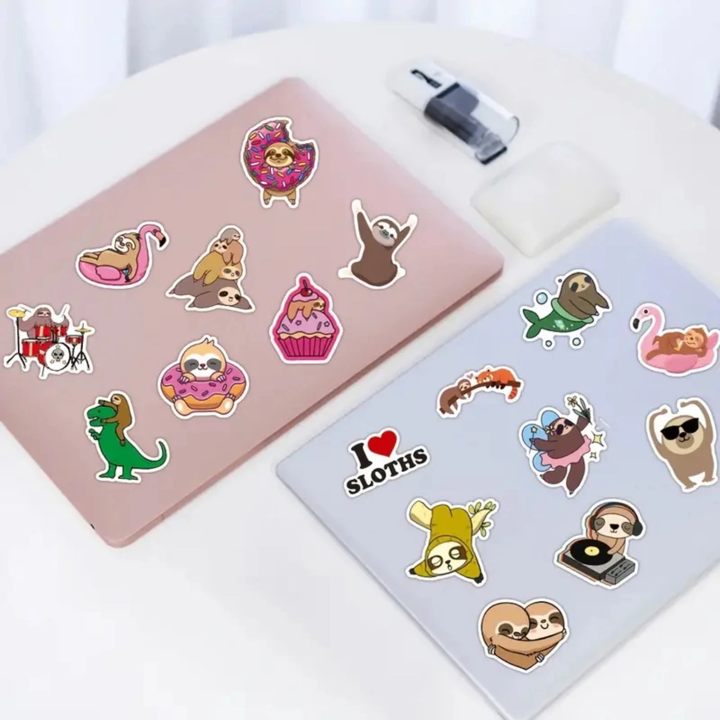 100 piece Sloth Stickers