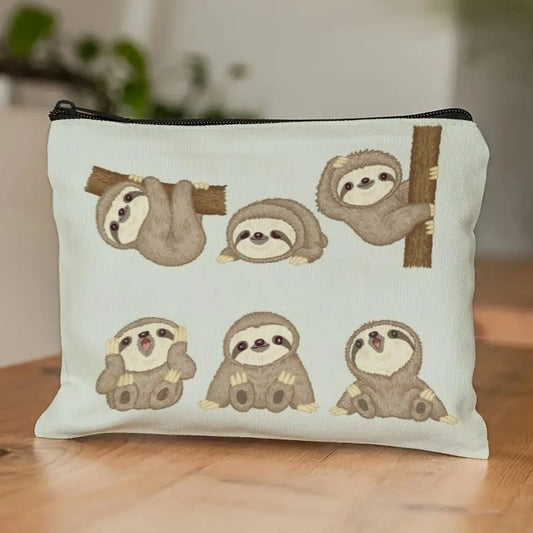 Sloth Cosmetic Bag