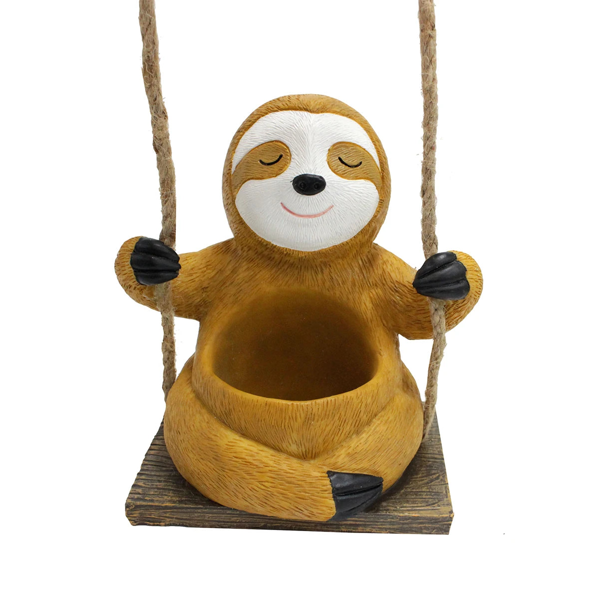 Resin Hanging Sloth Flowerpot