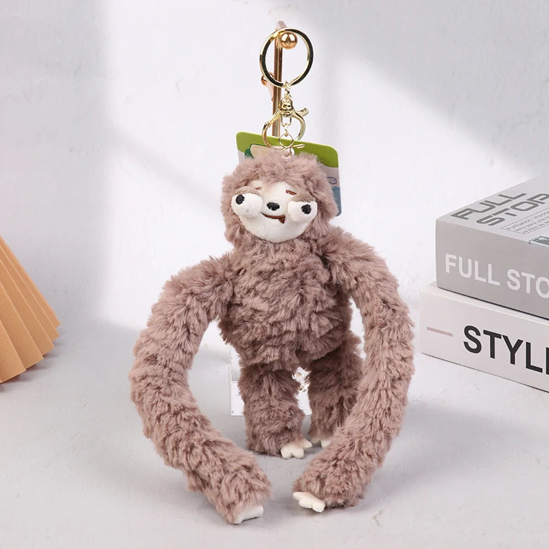 Sloth Plush Toy Keychain