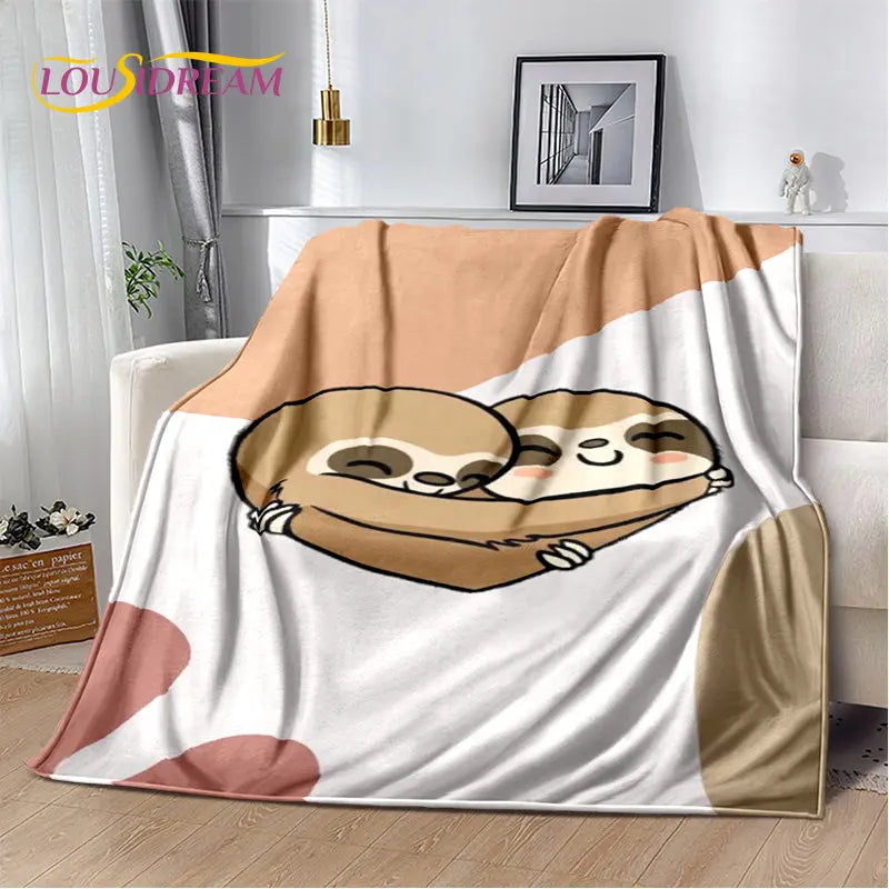 Sloth Theme Blankets