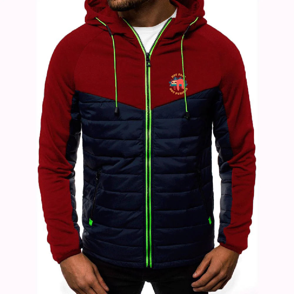 Not Fast Not Furious Sloth Zip Up Jacket