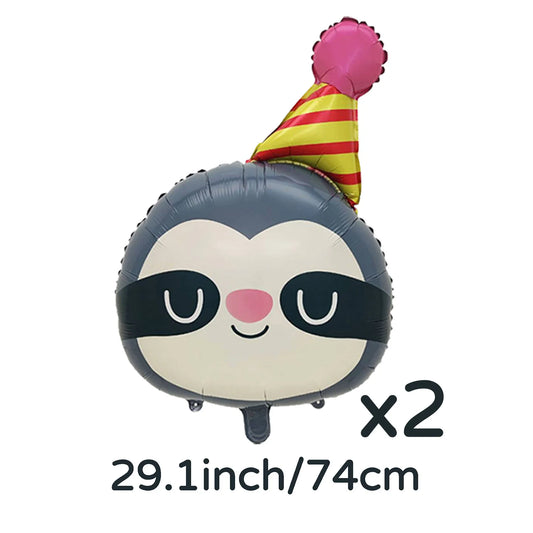 Aluminum Film Sloth Balloon