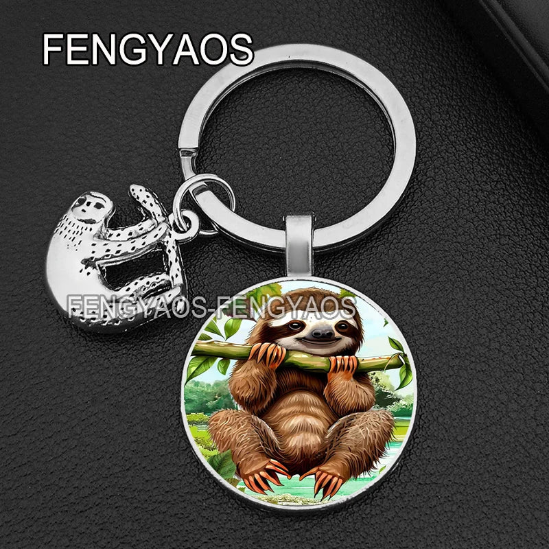 Cute Sloth Keyrings