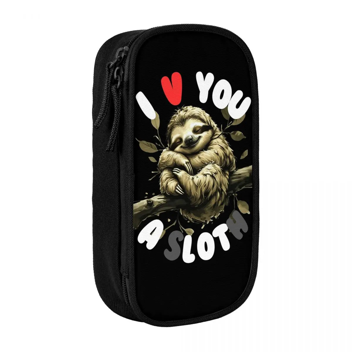 I Love You A Lot Sloth Pencil Case