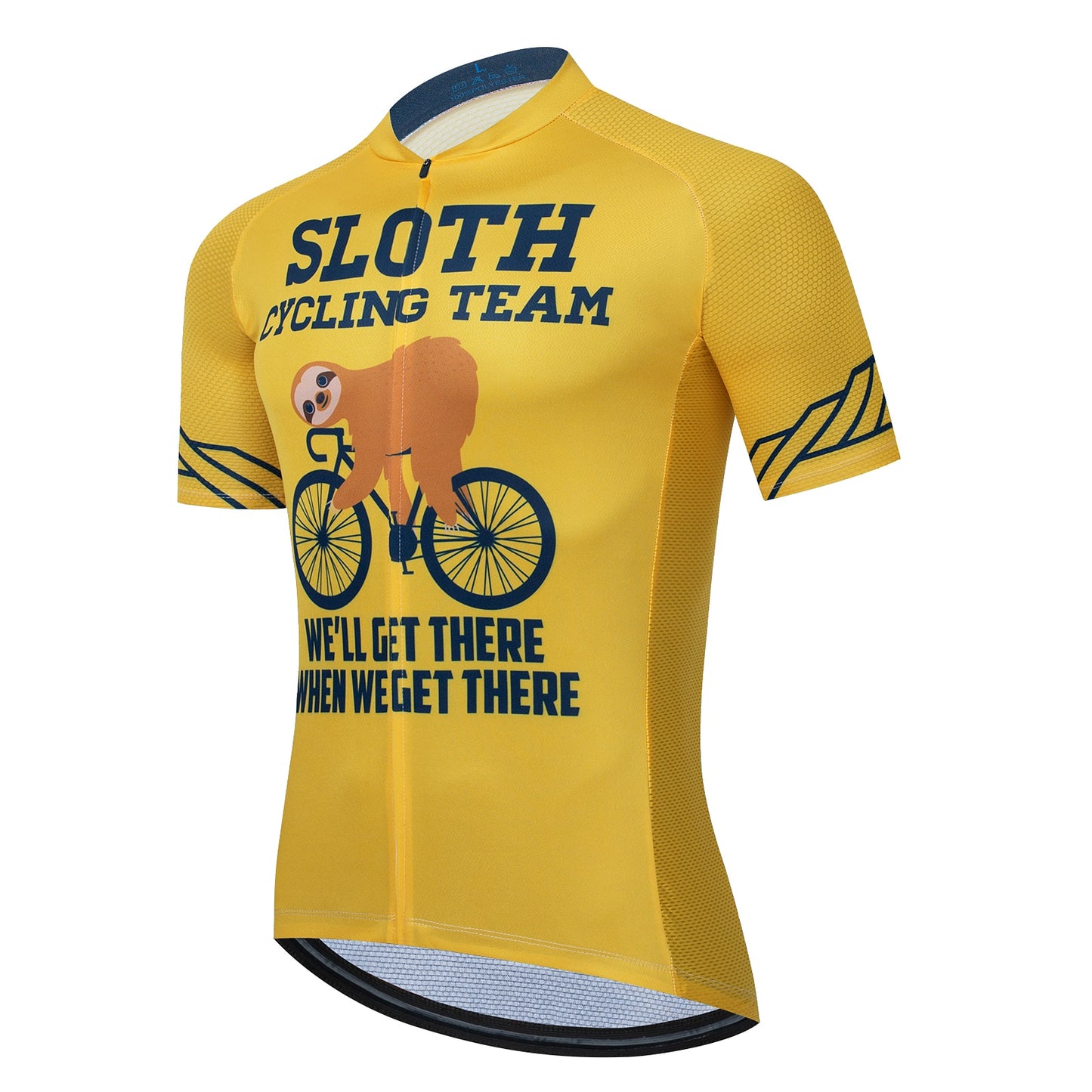 Yellow Sloth Cycling Jersey