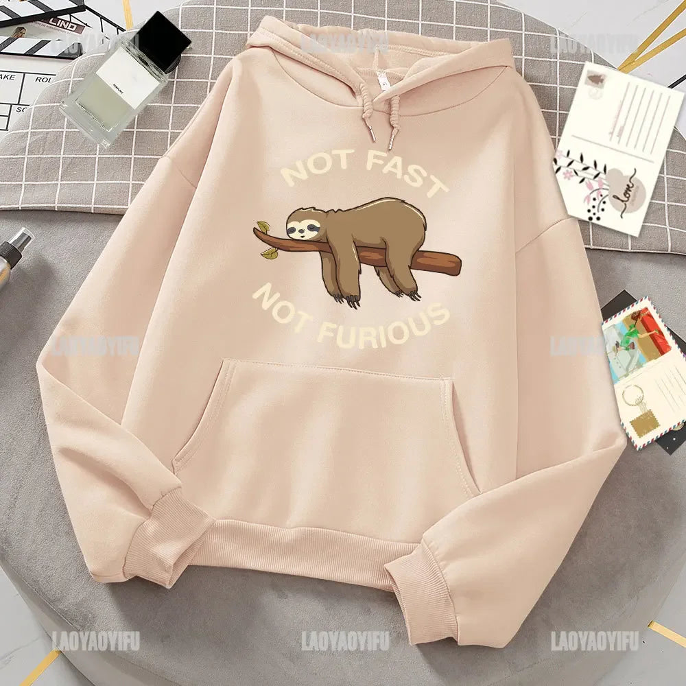 Not Fast Not Furious Sloth Hoodie