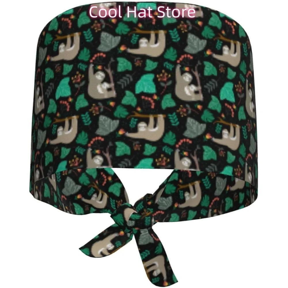 Sloth Scrub Hat