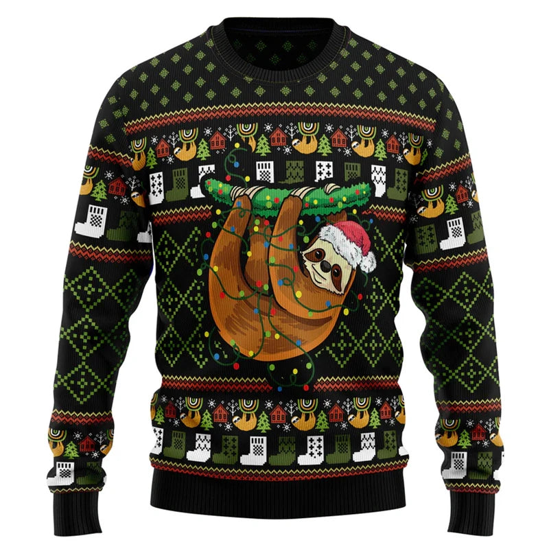 Sloth Christmas Jumper