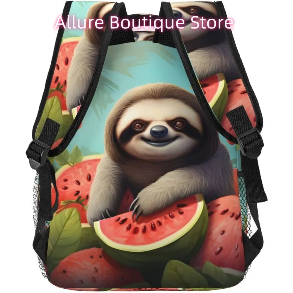 Watermelon Sloth Backpack