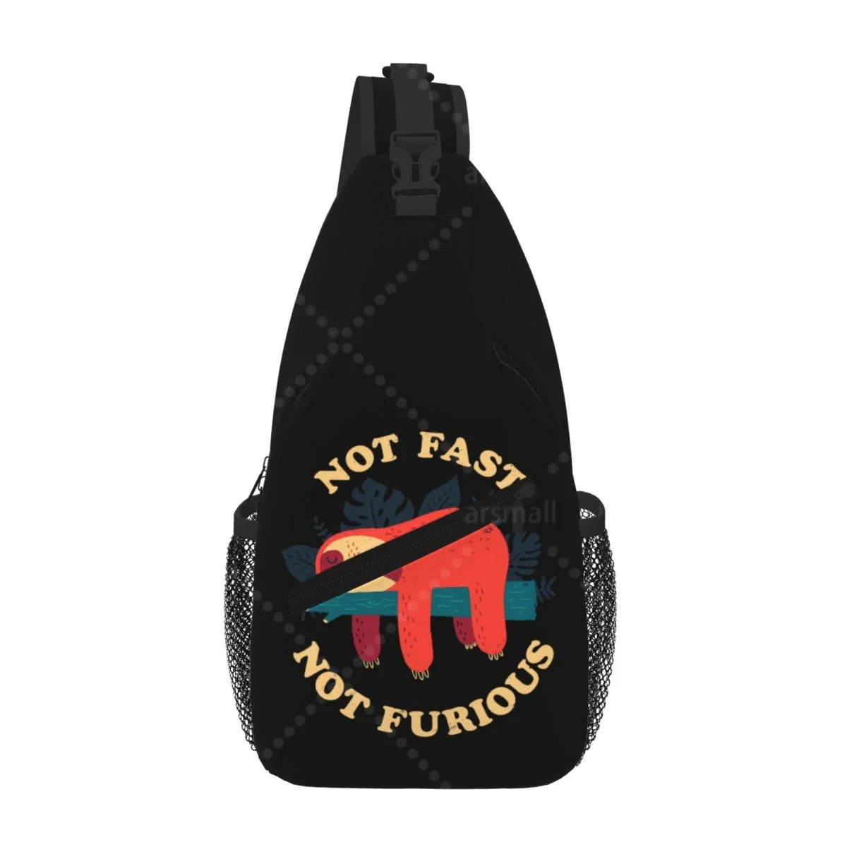 Not Fast Not Furious Sloth Crossbody Bag