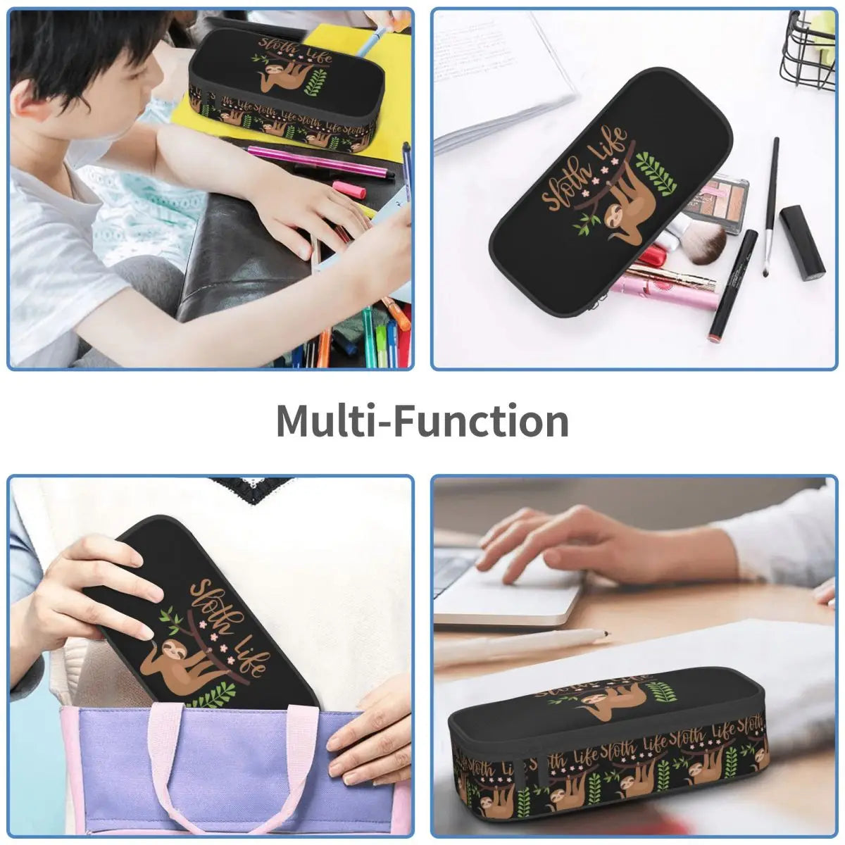 Sloth Life Pencil Case
