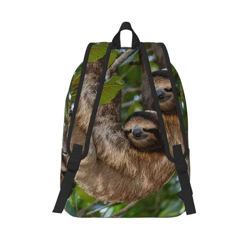 Sloth Jungle Rainforest Costa Rica Backpack