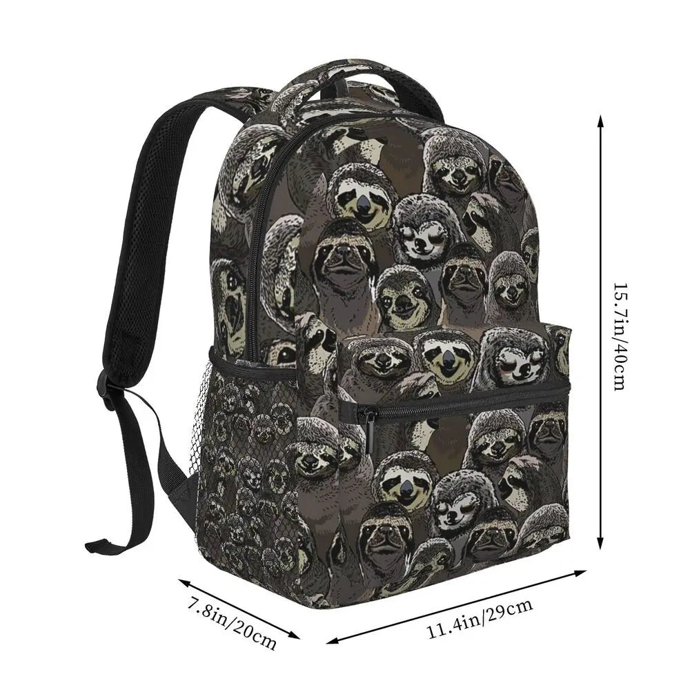 Sloth Faces Backpack