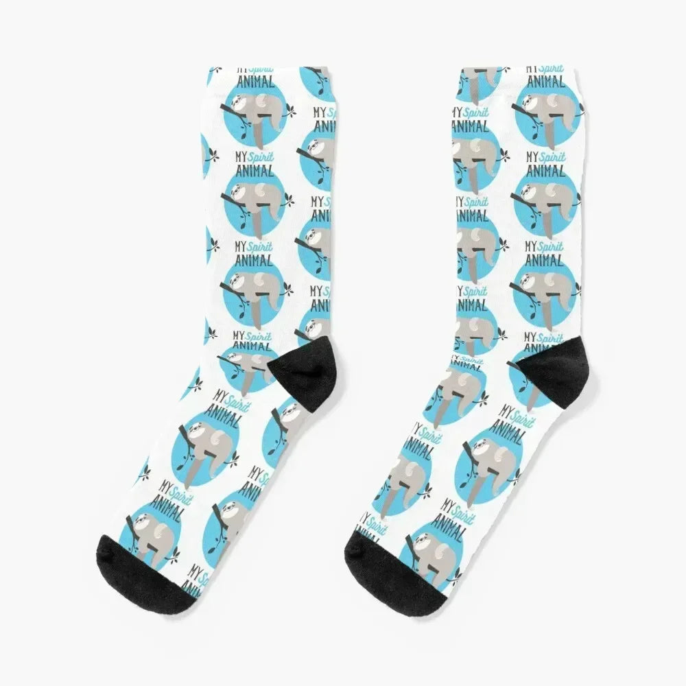 My Spirit Animal Sloth Socks