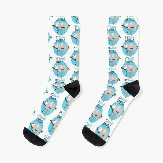 My Spirit Animal Sloth Socks