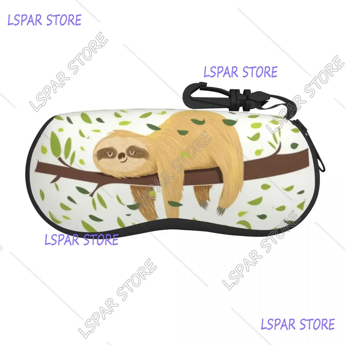 Cute Sloth Pattern Glasses Case