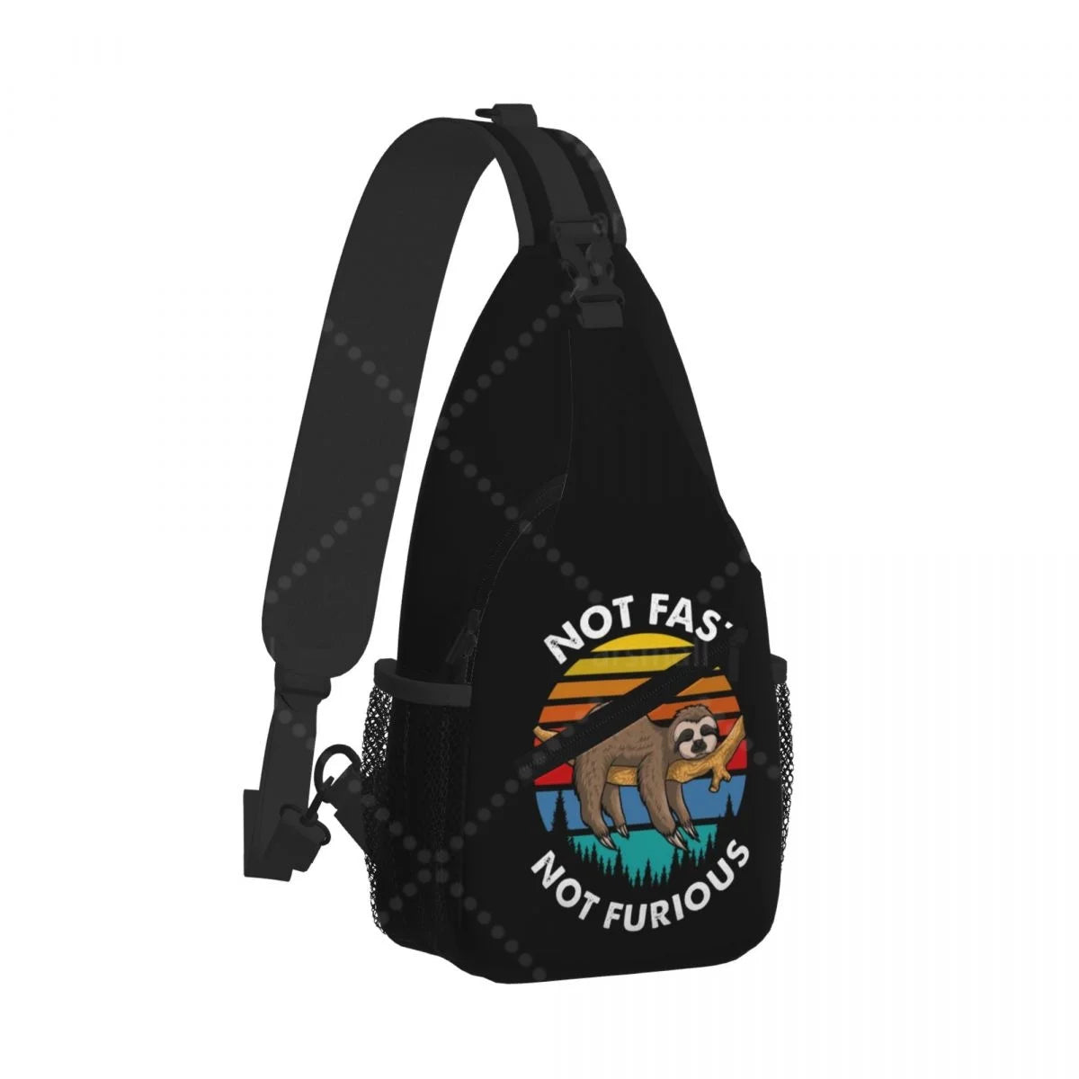 Not Fast Not Furious Sloth Crossbody Bag