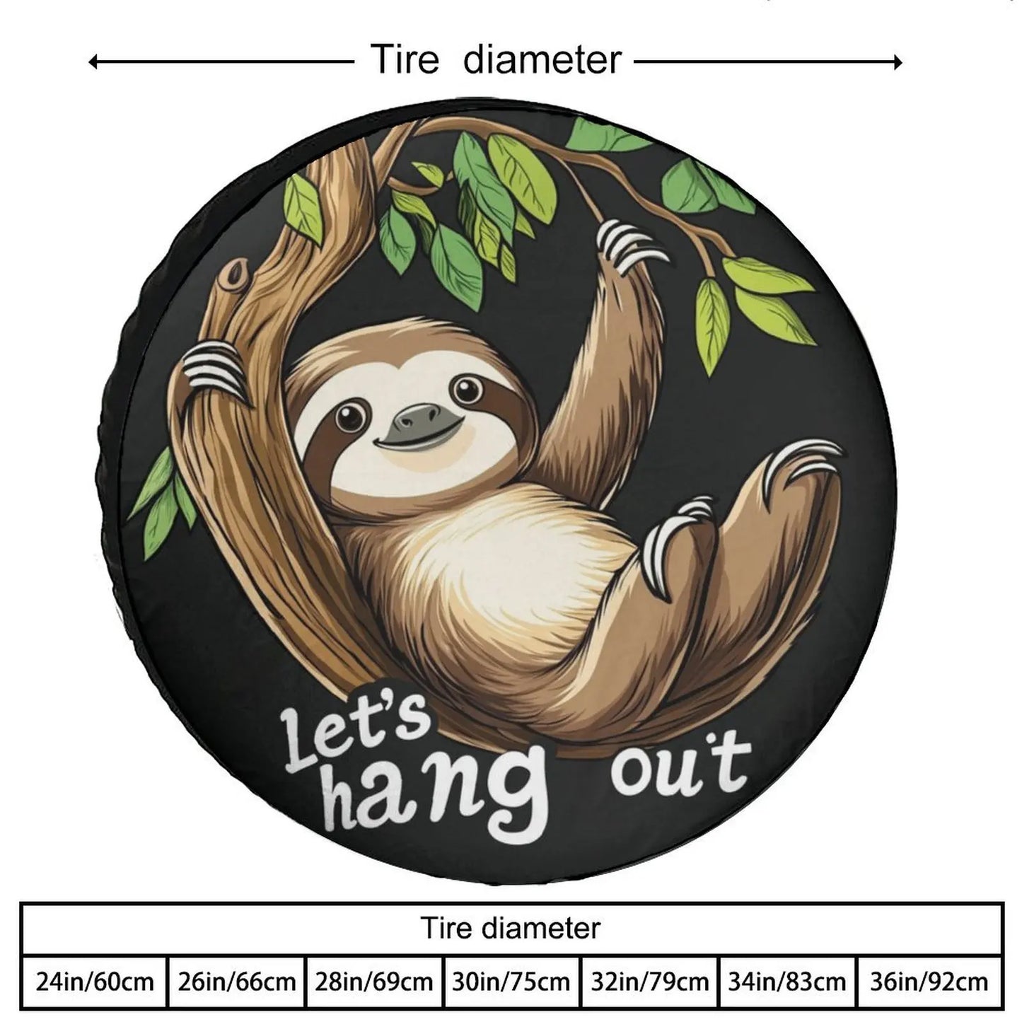 Sloth Universal Spare Tire Cover