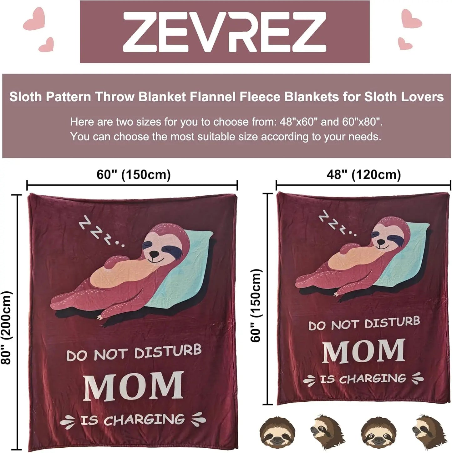 Do Not Disturb Mom Is Charging Blanket