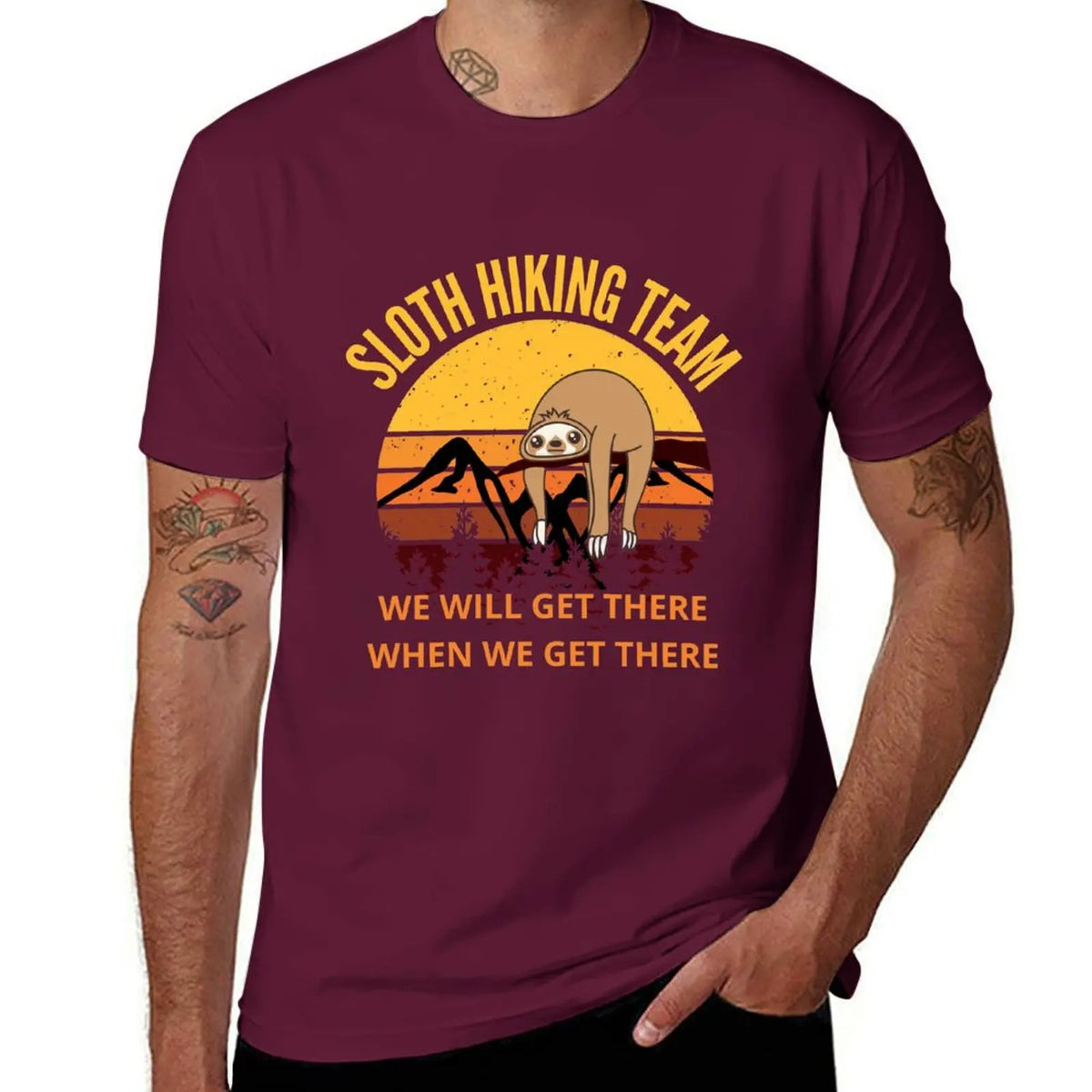 Sloth Hiking Team T-Shirt