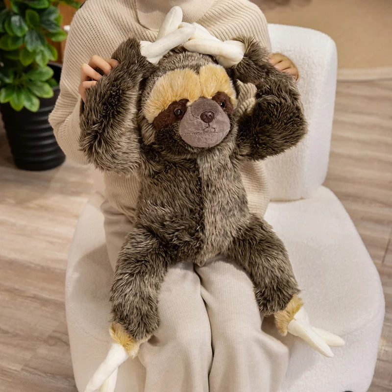 Fluffy Sloth Plush Toy product photo 3