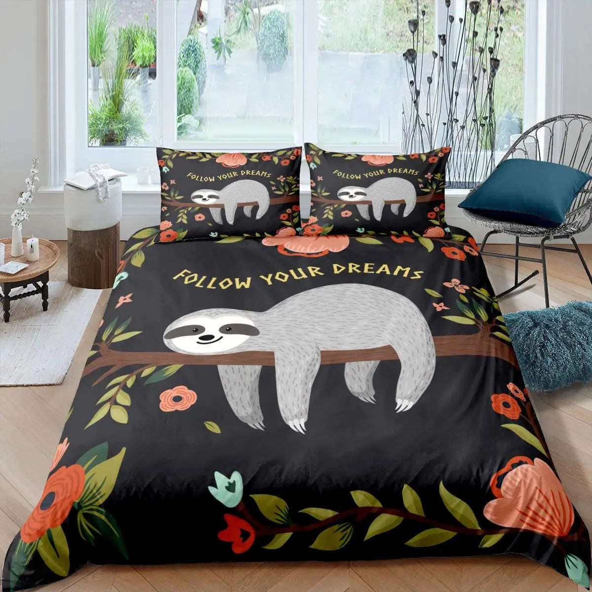 Sloth Duvet Cover Sets