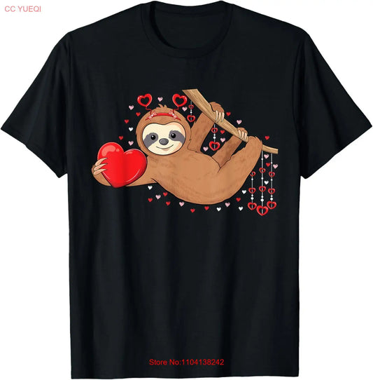 Sloth Holding A Heart T-Shirt
