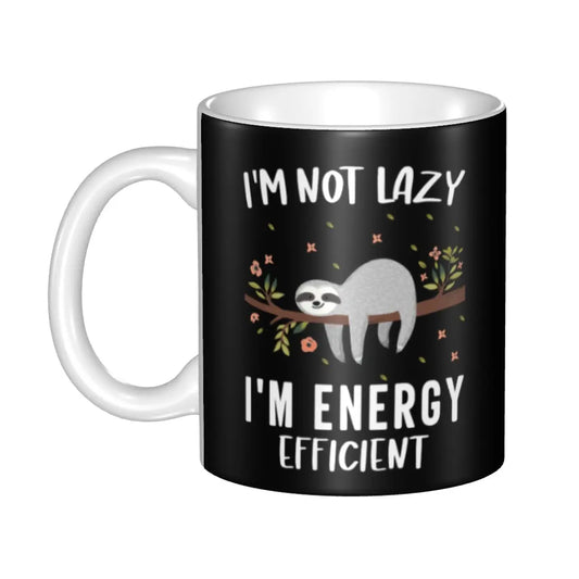 I'm Not Lazy Sloth Mug