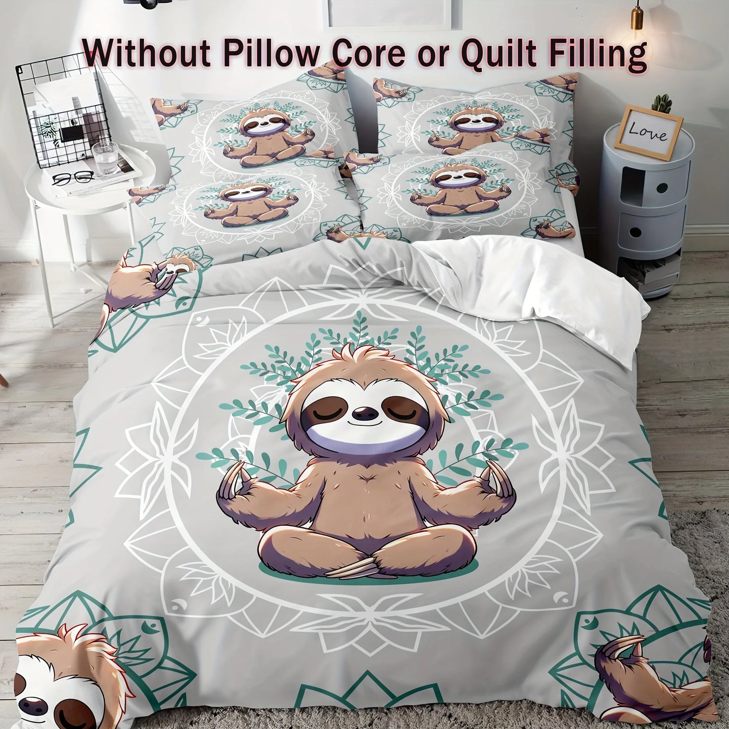 Sloth Paradise Bedding Set