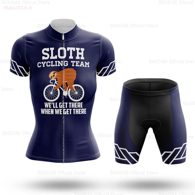 Sloth Cycling Jersey Set