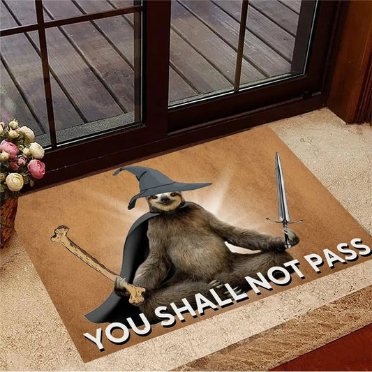 You Shall Not Pass Doormat